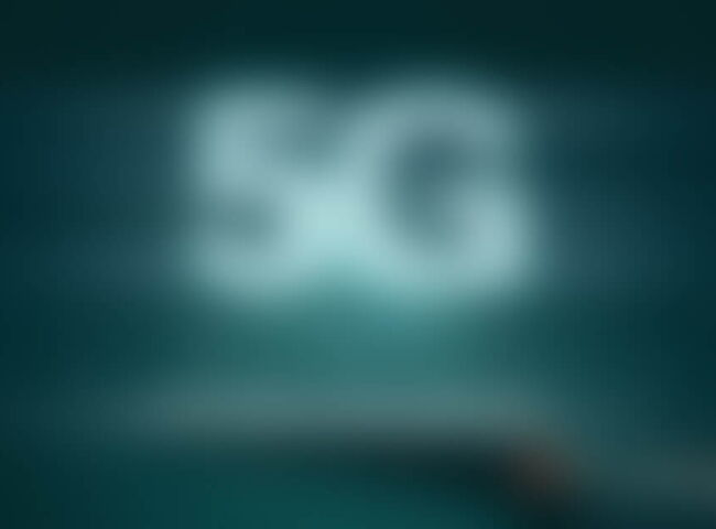 Tablet mit 5G Schriftzug
